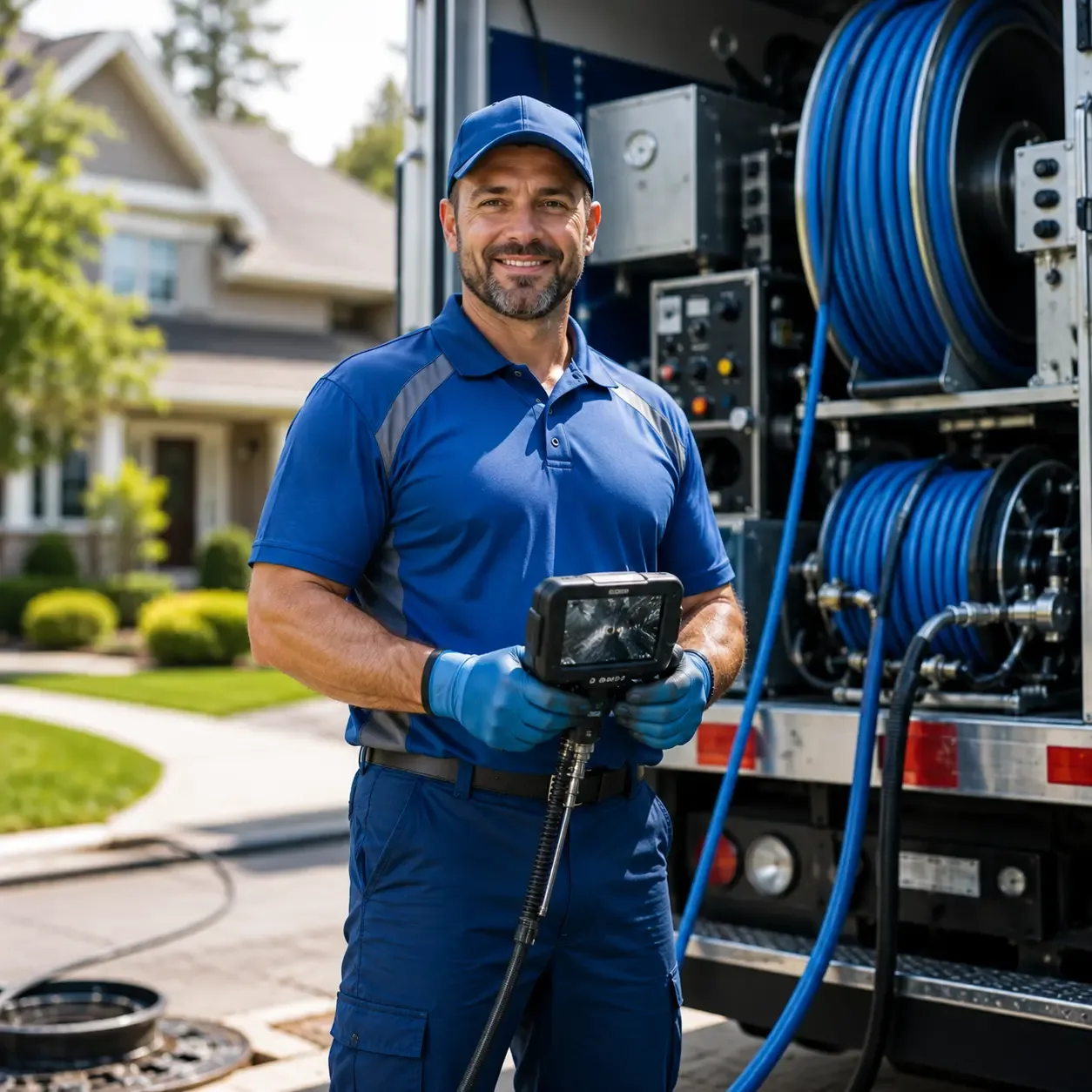 Local outdoor drain cleaning specialists in Lexington, IN